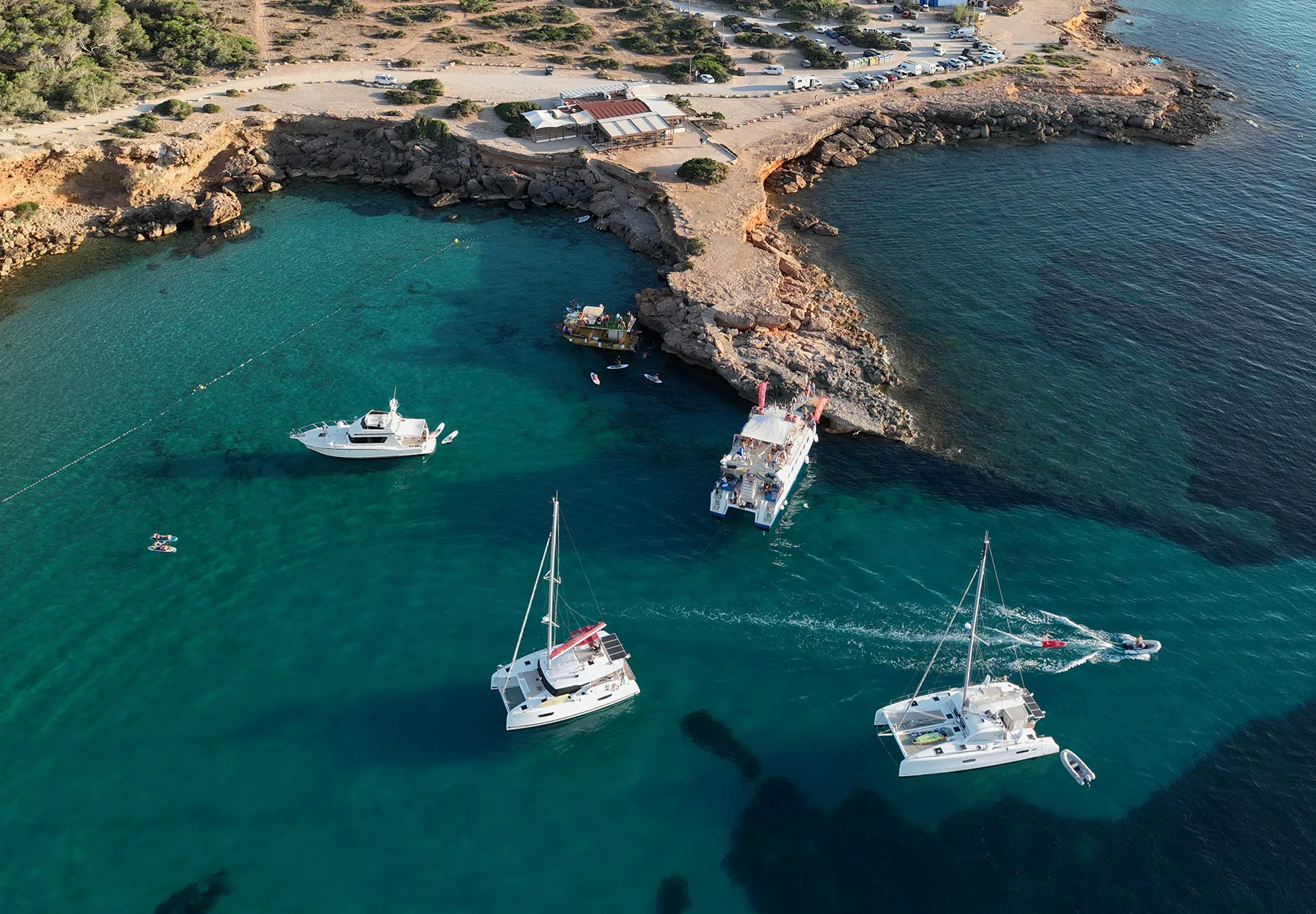 Day 2 (Sunday) Cala d'Albarca to Cala Bassa Beach Club