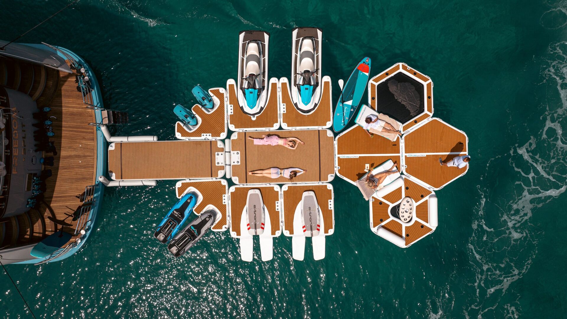 freedom swim platform