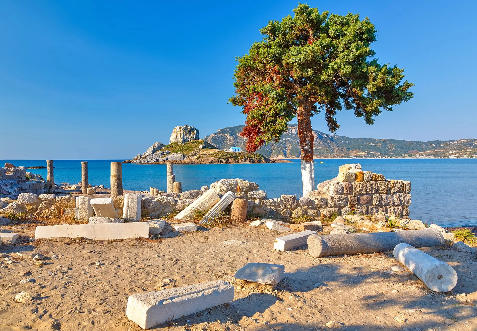 Kos Ancient Ruins and Secluded Bays