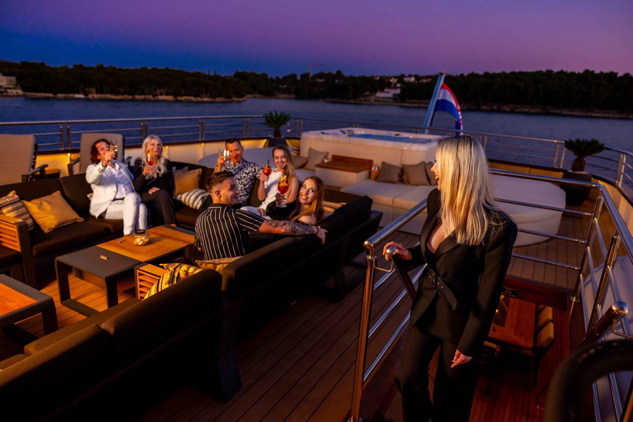 luxury charter in croatia