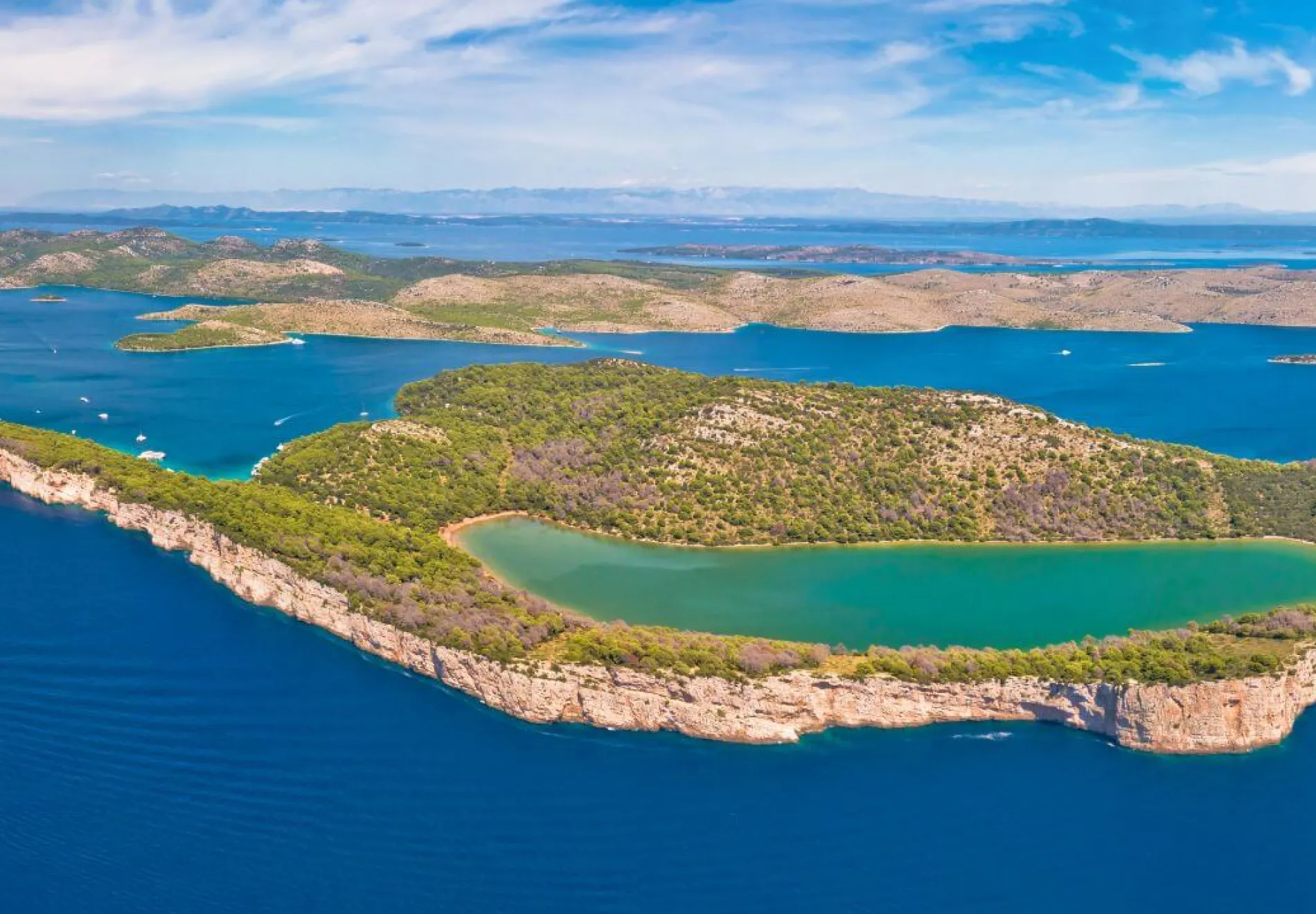 Telascica nature park in Croatia