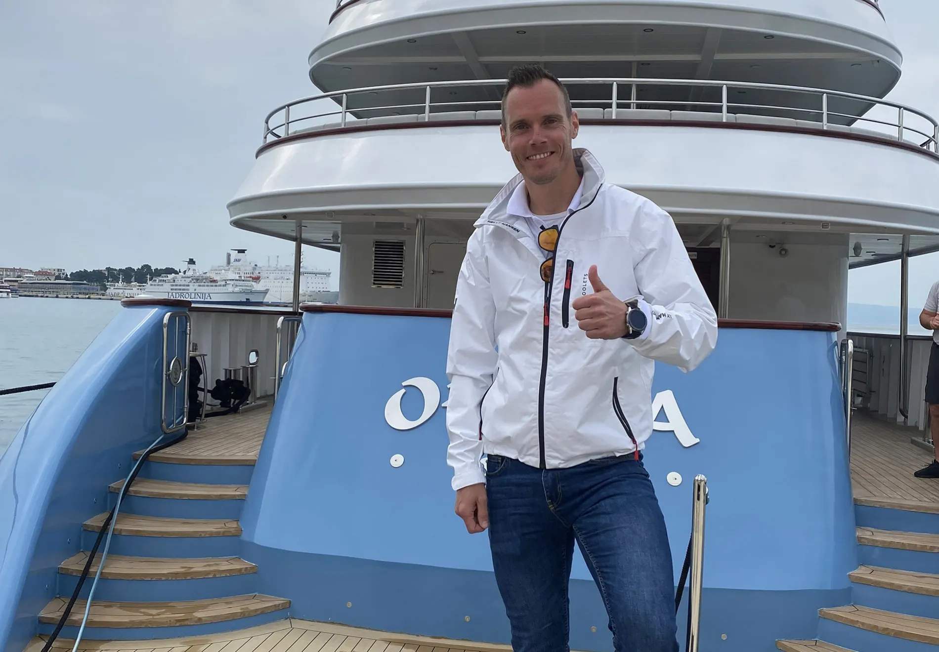 Tell us about your magic touch in arranging seamless transfers to and from the yacht