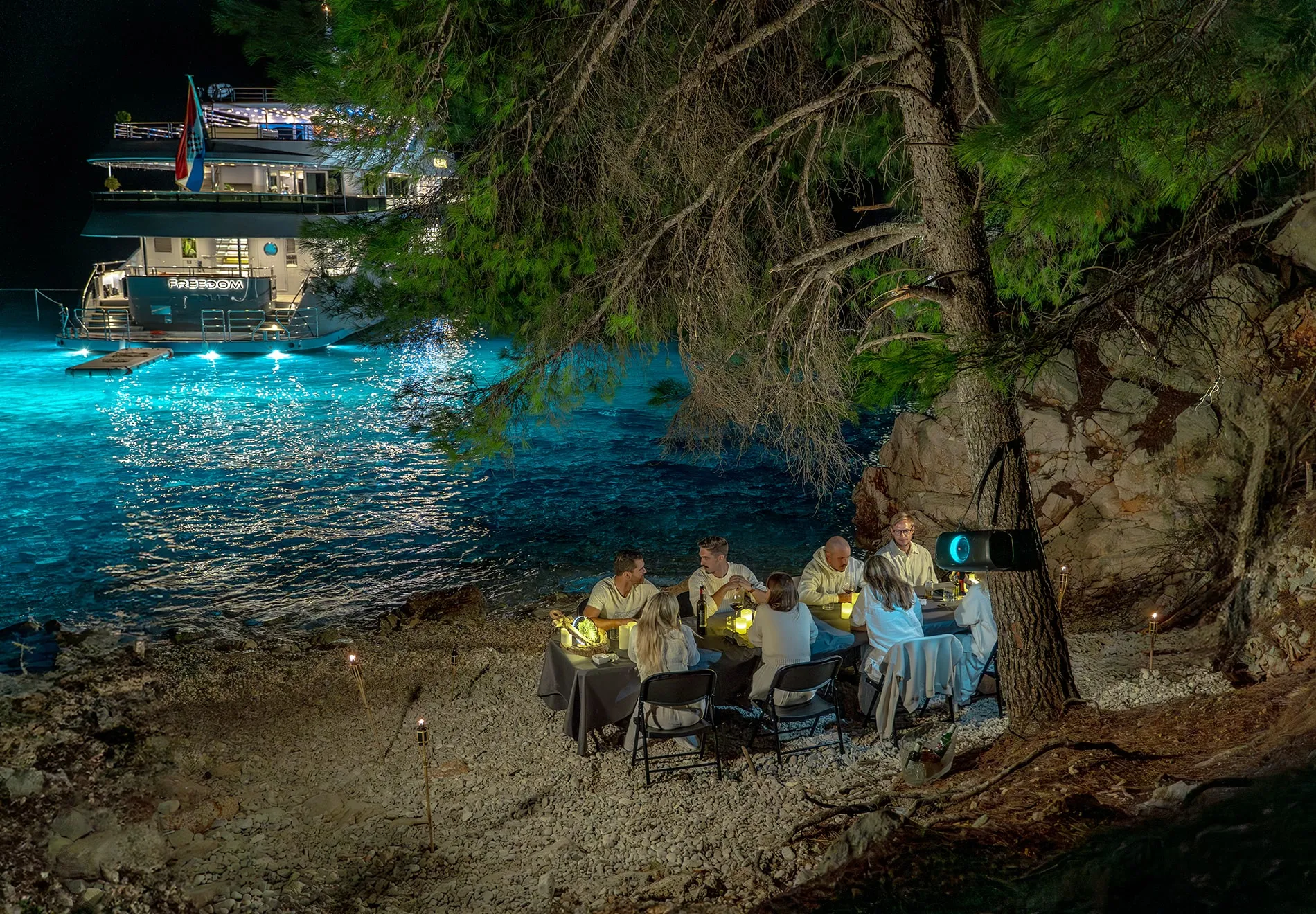 The culinary team specializes in traditional Croatian dishes, bringing the authentic flavors of the region to your table