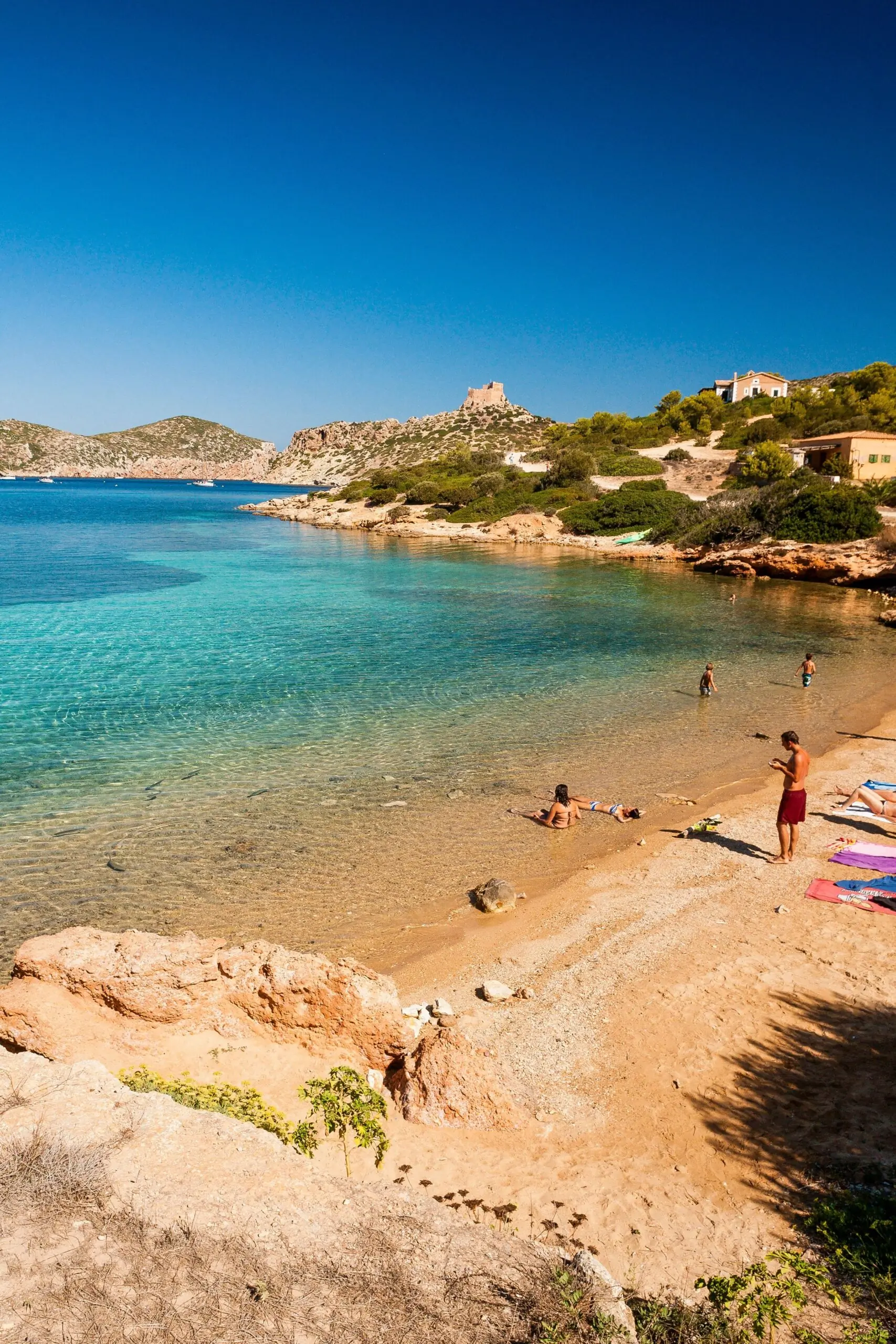 Cabrera island beach