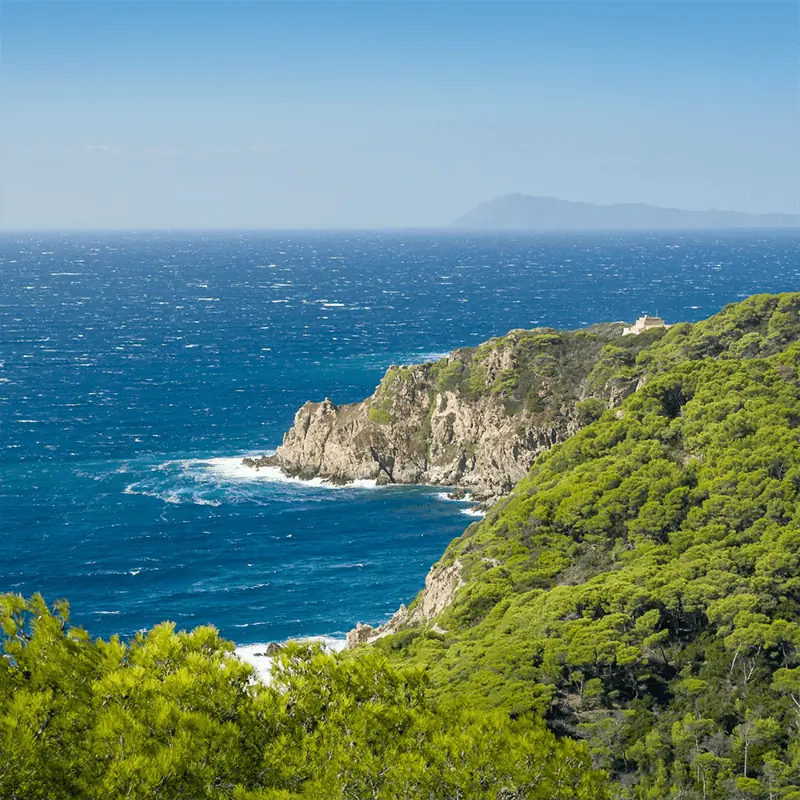 Porquerolles Islands bay
