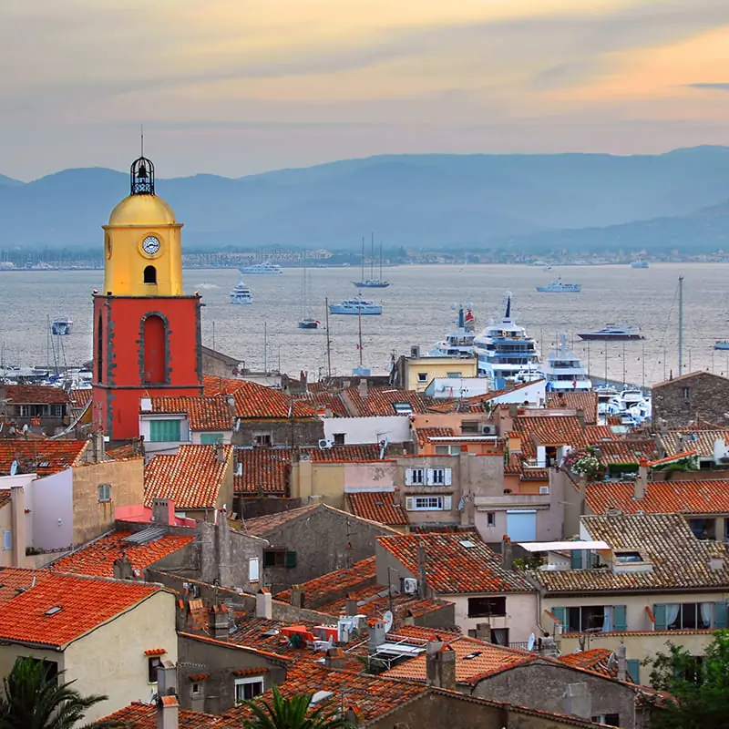 St. Tropez sunset